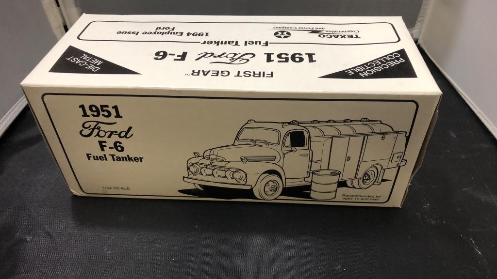 1951 Ford F-6 Fuel Tanker Die-Cast Replica.