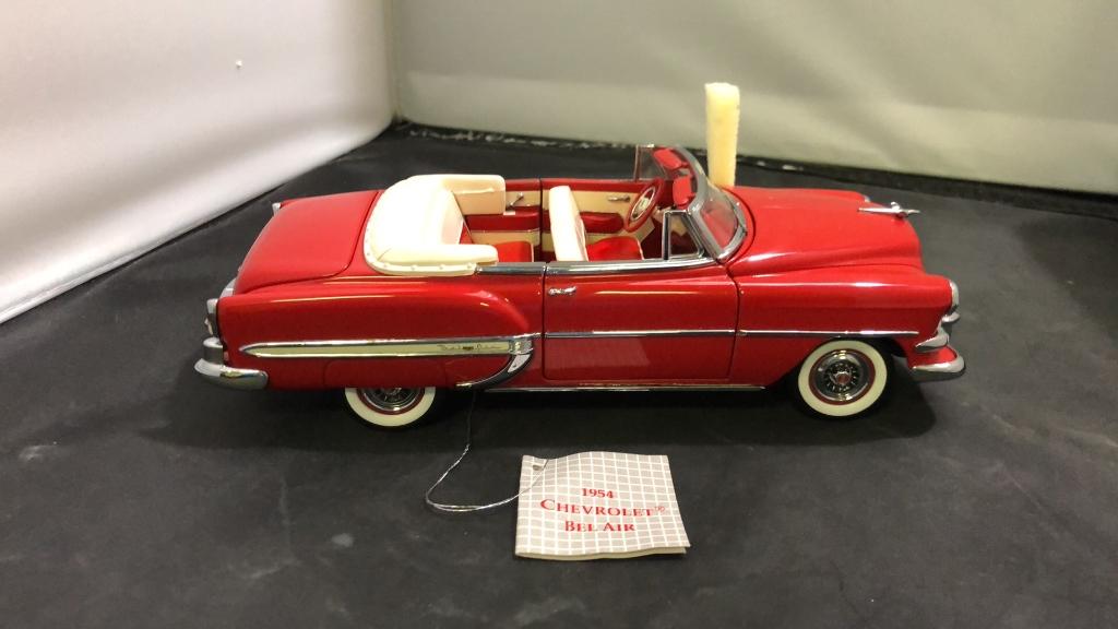 1954 Chevolet Belair Convertible Die-Cast Replica