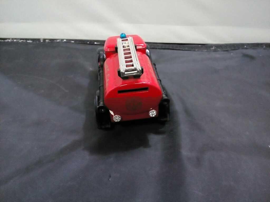 Ford Model A Fire Truck Die-Cast Bank.