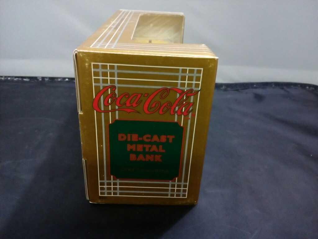 Chevrolet Coca-Cola Die-Cast Metal Bank.