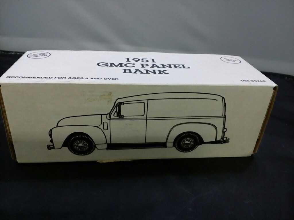 1951 GMC Panel Van Die-Cast Bank