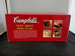 1957 Campbells Chevy Stake Truck Die-Cast Replica