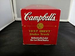 1957 Campbells Chevy Stake Truck Die-Cast Replica