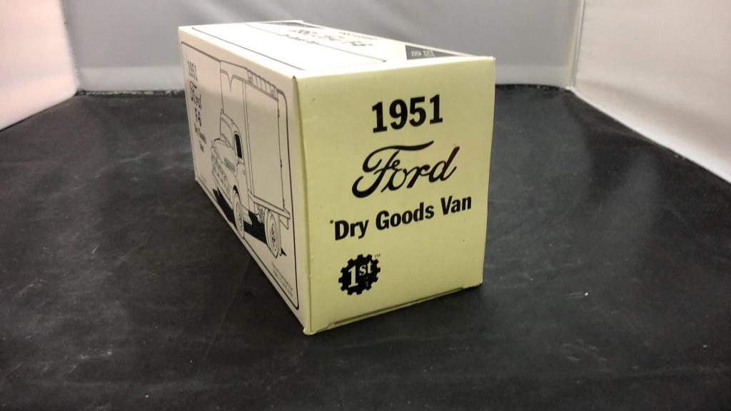 1951 Ford F-6 Dry Goods Van Die-Cast Replica.