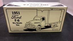 1951 Ford F-6 Dry Goods Van Die-Cast Replica.