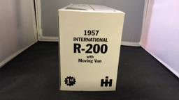 1957 International R-200 with Moving Van Die-Cast Replica.