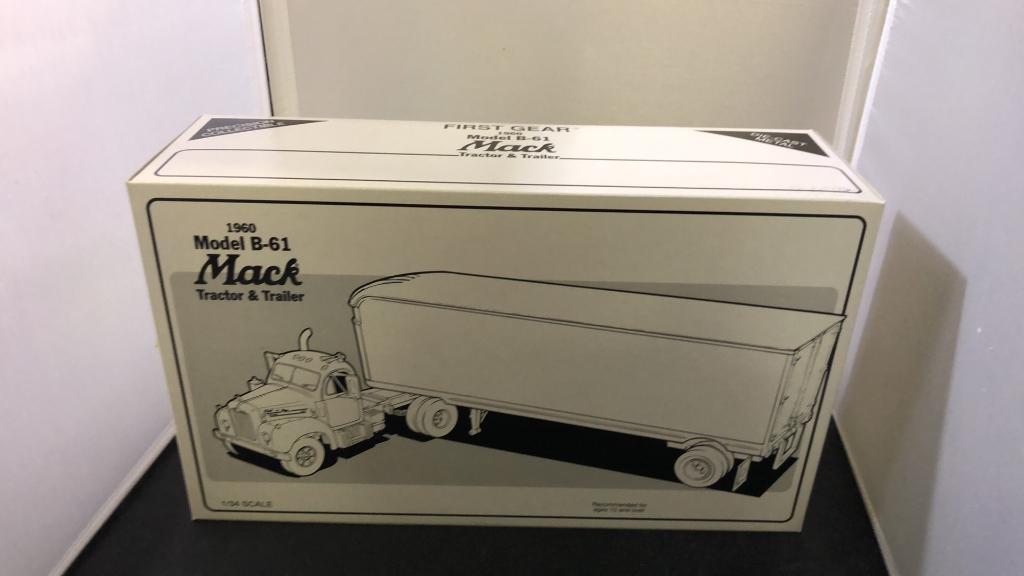 1960 Mack Model B-61 Tractor & Trailer.