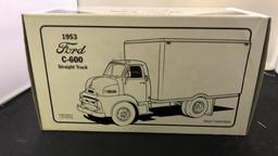 1953 Ford C-600 Straight Truck Die-Cast Replica.