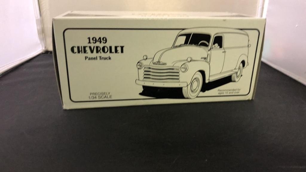 1949 Chevrolet Panel Truck Die-Cast Replica.