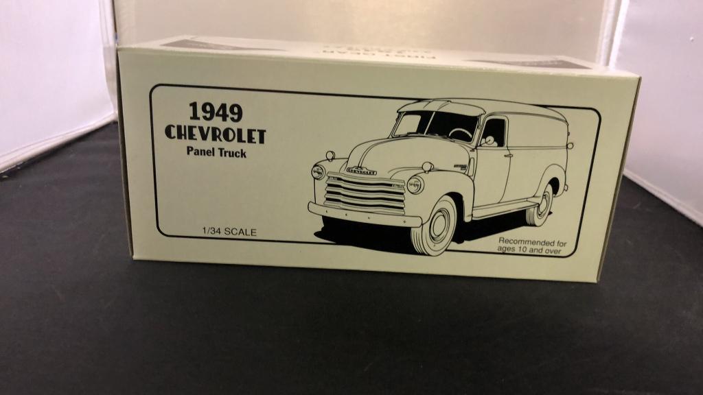 1949 Chevrolet Panel Truck Die-Cast Replica.