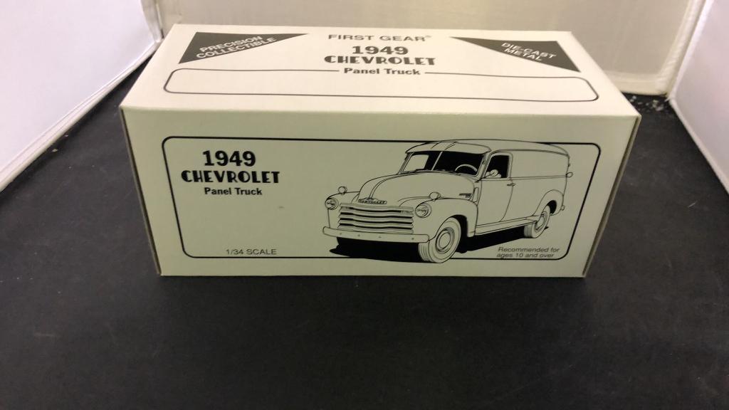 1949 Chevrolet Panel Truck Die-Cast Replica.