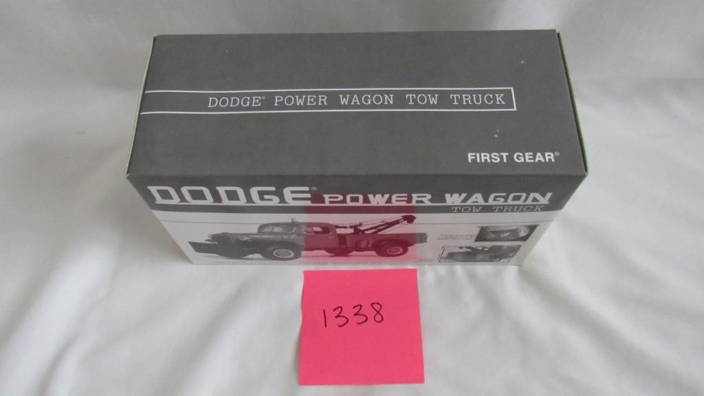 Dodge Power Wagon Tow Truck Die-Cast Replica.