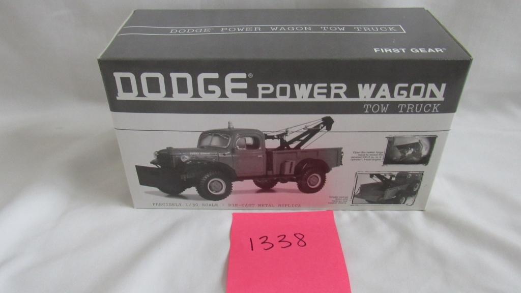 Dodge Power Wagon Tow Truck Die-Cast Replica.