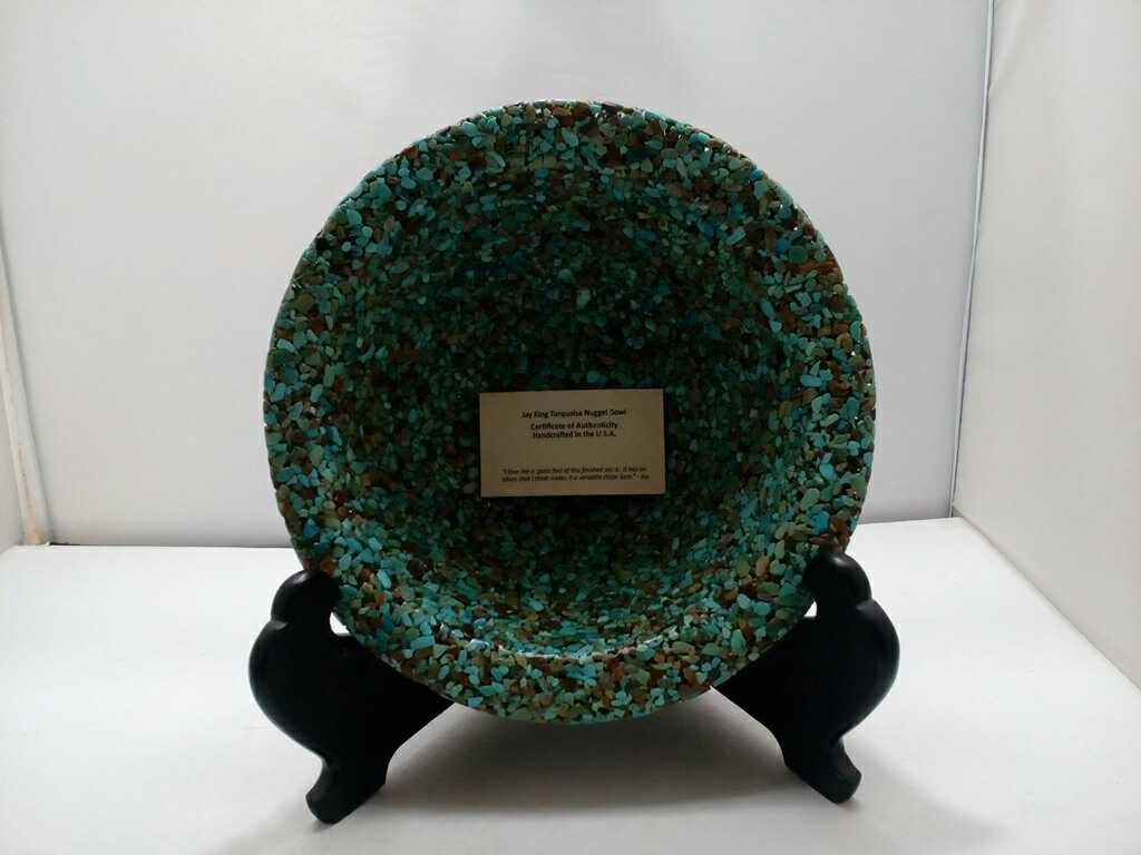 Jay King Turquoise Nugget Bowl