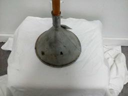 Vintage Metal with Wood Handle Agitator