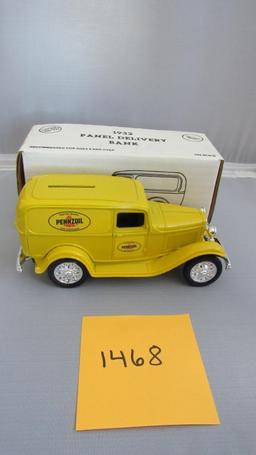 1932 Panel Delivery Bank Die-Cast Replica.