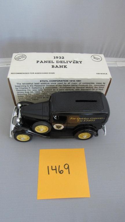 1932 Panel Delivery Bank Die-Cast Replica.
