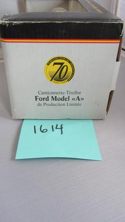 Ford Model A Limited Edition Collectors Bank, Die-Cast Replica.