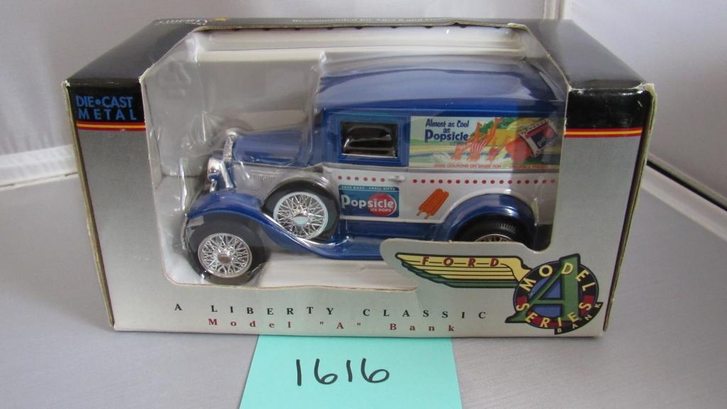 Ford Model A Bank, Die-Cast Replica.