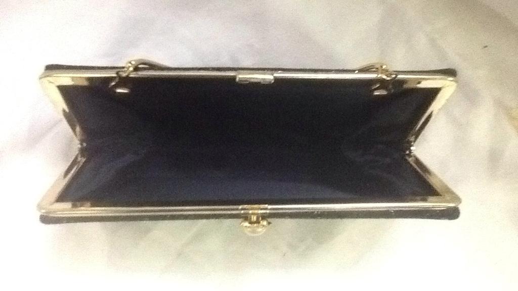 Vintage Black Clutch