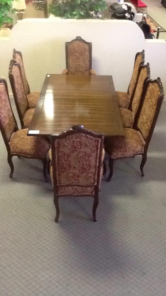 Table and 6 Chairs