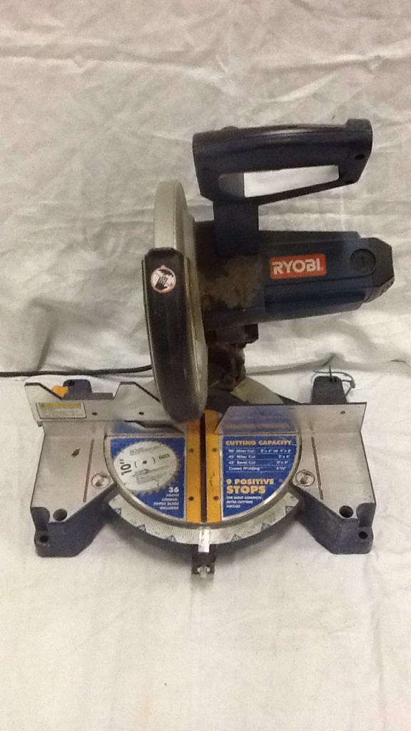 Ryobi Miter Saw w/ Lazer