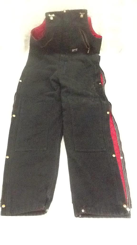 Carhart Black Overalls 34 x 34