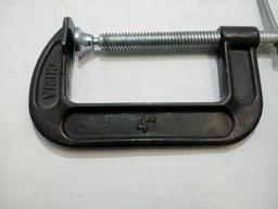 4" C-Clamp SET of FOUR (4)