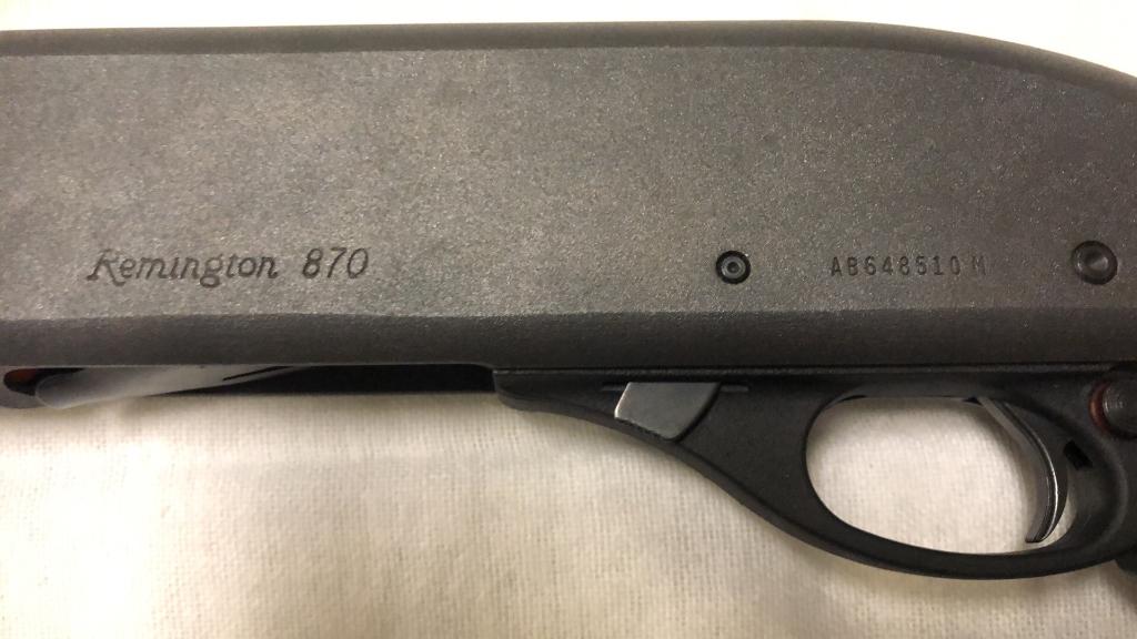 Remington Model 870 SN#AB648510M.