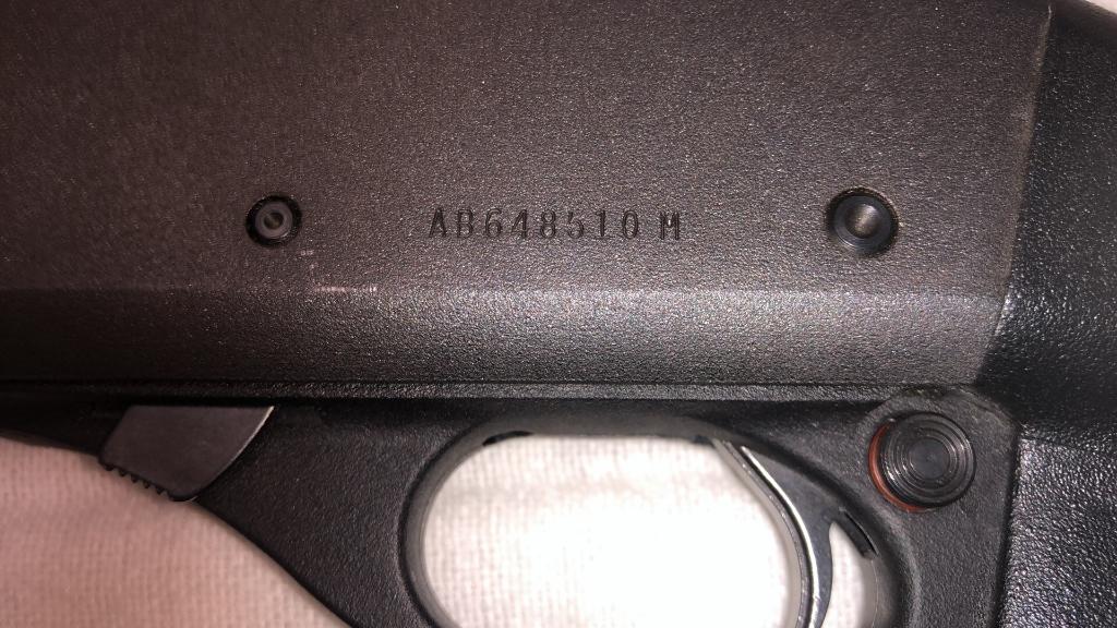 Remington Model 870 SN#AB648510M.