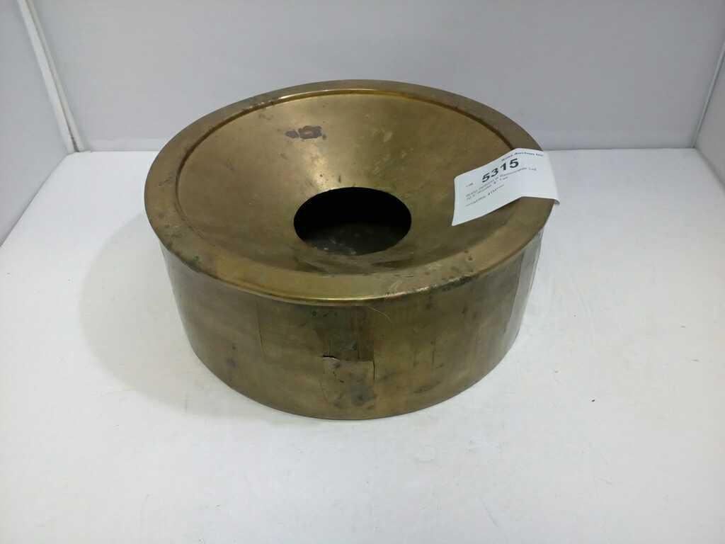 Brass Spitoon w Removable Lid