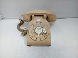 1960s Bell System Rotary Phone - Peach