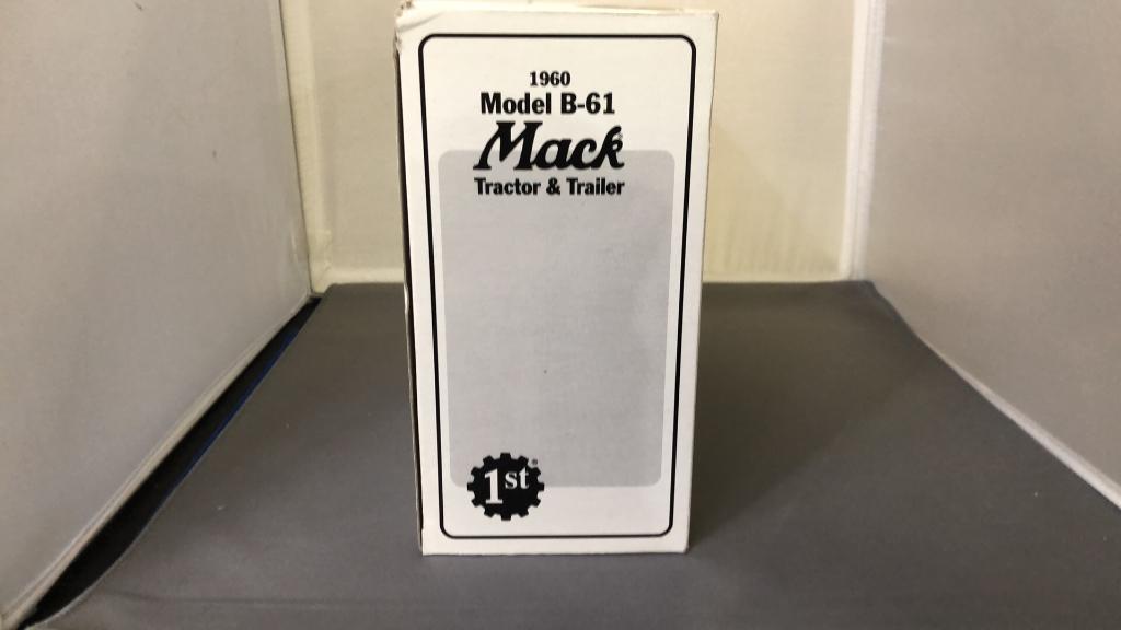 1960 Mack Model B-61 Tractor & Trailer Die-Cast Re