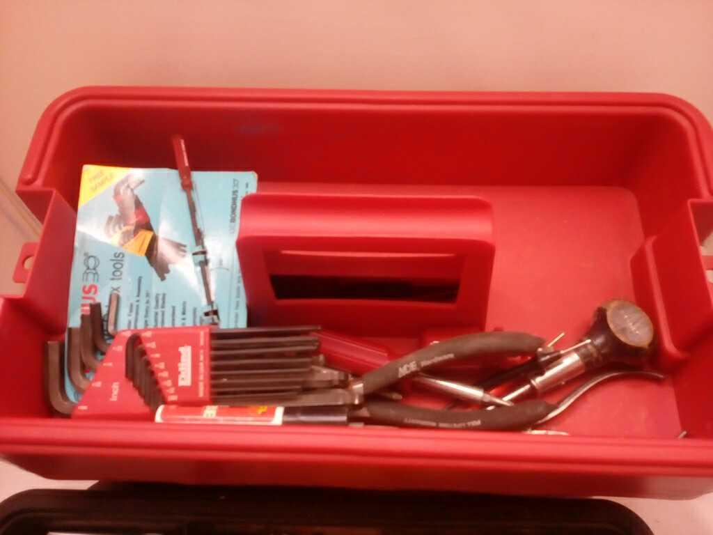 GTO Toolbox with Trays of Misc Tools