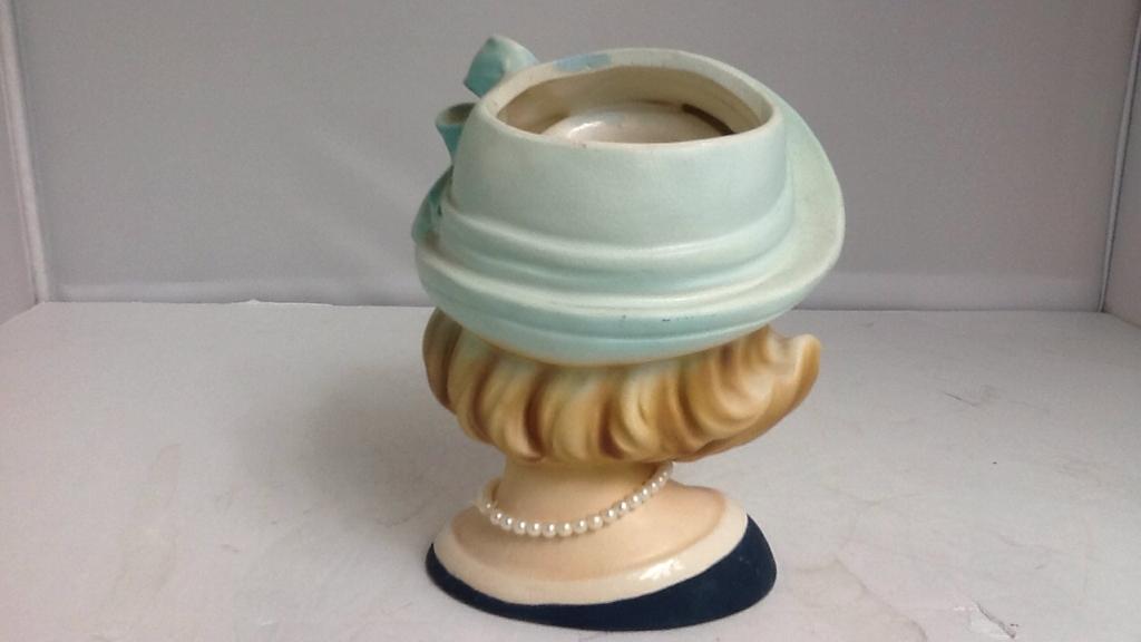 Vintage Teen Girl Head Vase