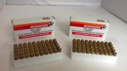 Winchester 9mm Luger Subsonic 2 boxes of 50