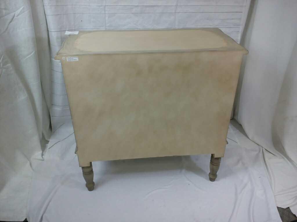 Painted Buffet Cabinet with Floral Design