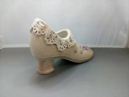 Vintage Ceramic Shoe Vase