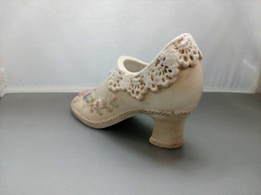 Vintage Ceramic Shoe Vase