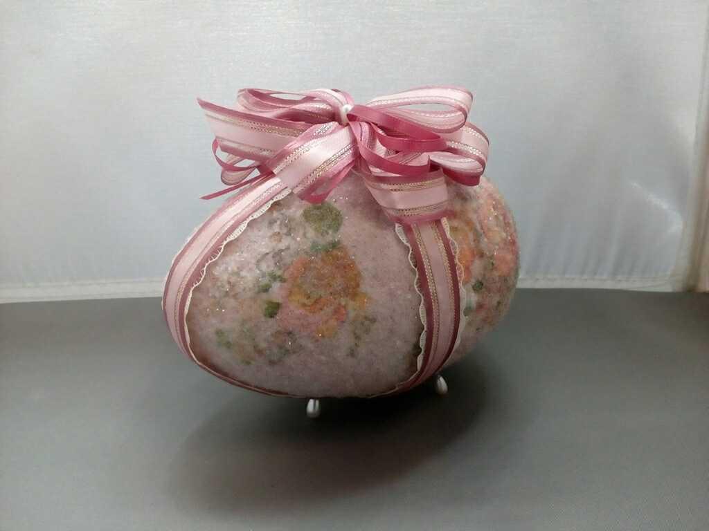 Decorated Ostrich Egg