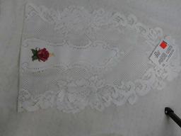 LOT OF LACE ITEMS