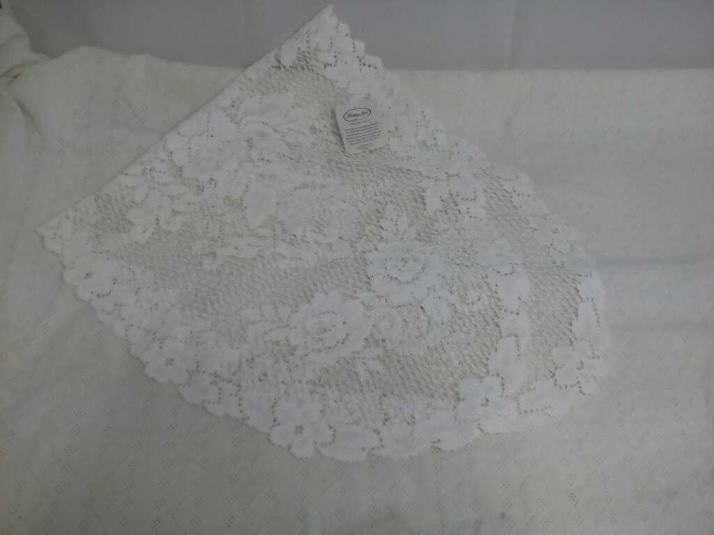 LOT OF LACE ITEMS