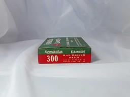 1 BOX OF VINTAGE REMINGTON 300 H&H AMMO