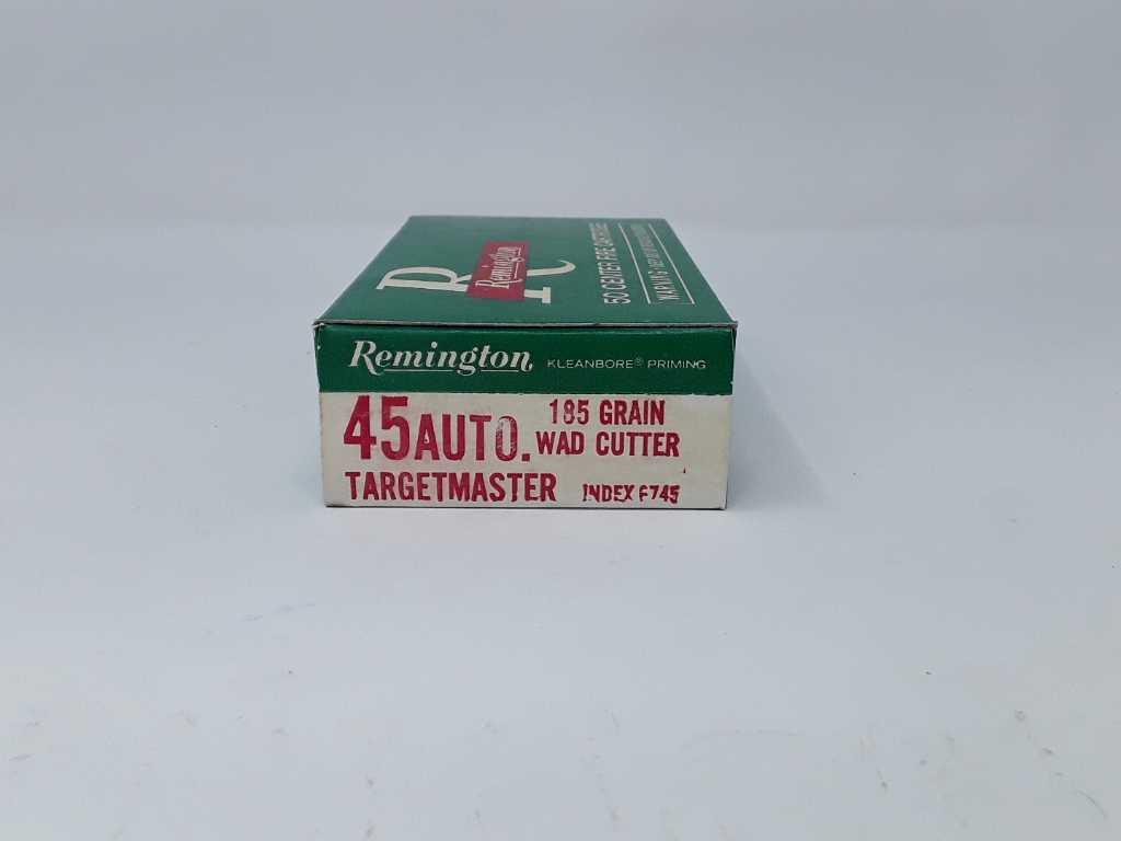 1 BOX OF REMINGTON 45 AUTO AMMO