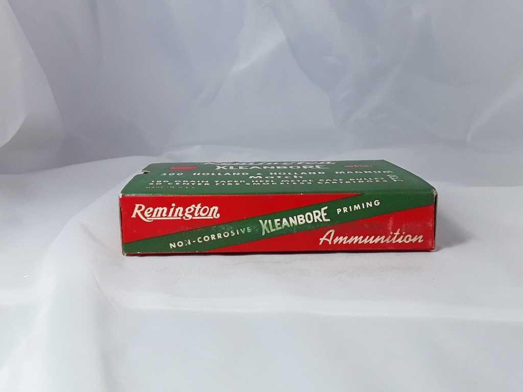 1 BOX OF VINTAGE REMINGTON 300 H&H AMMO