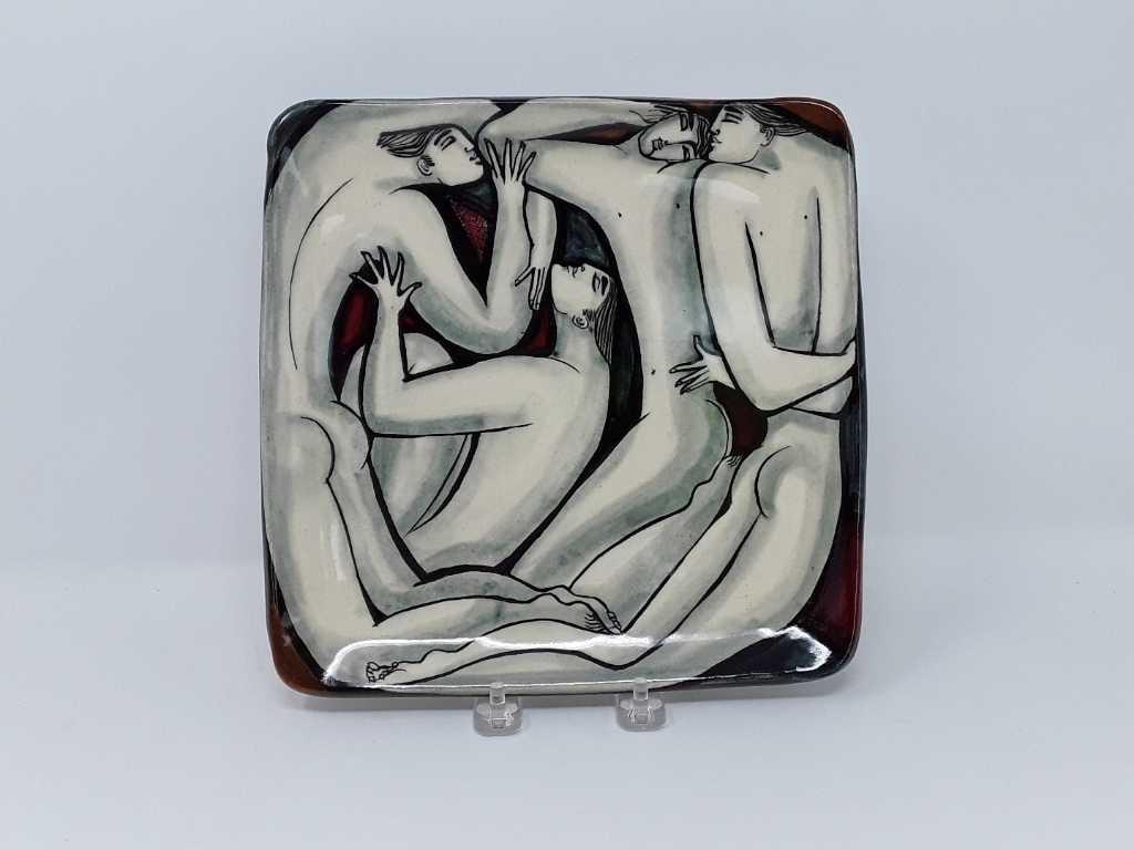 ART/PLATE "PEACE MEN"