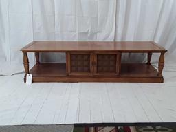 MISSION STYLE  MAPLE & OAK COFFEE TABLE
