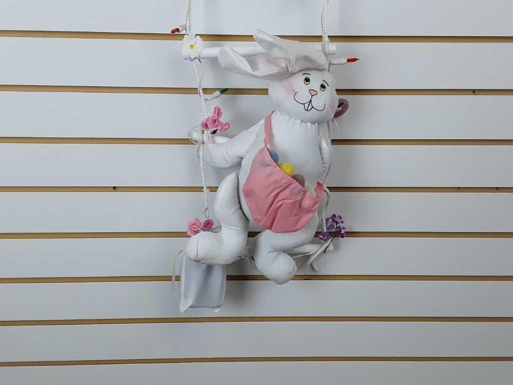 LIGHTED BUNNY LADDER.