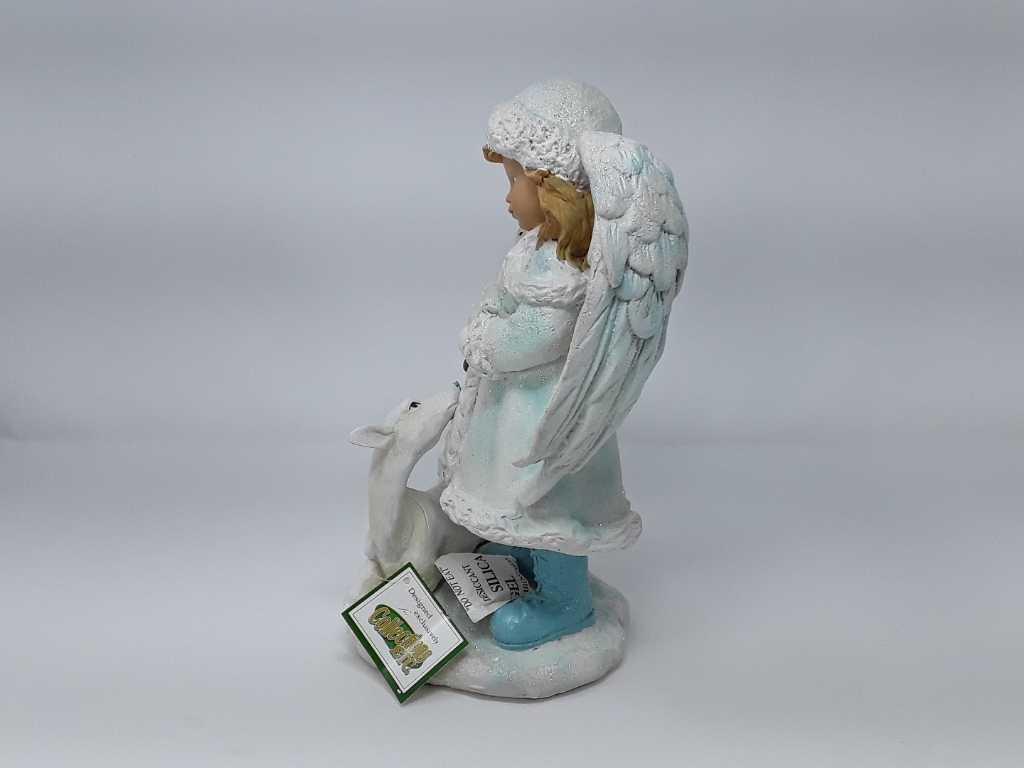 SNOW ANGEL AND FRIENDS FIGURINE