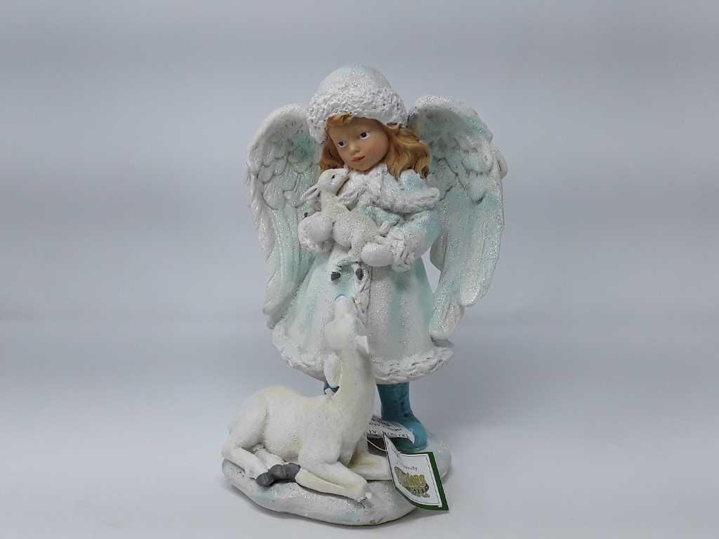 SNOW ANGEL AND FRIENDS FIGURINE